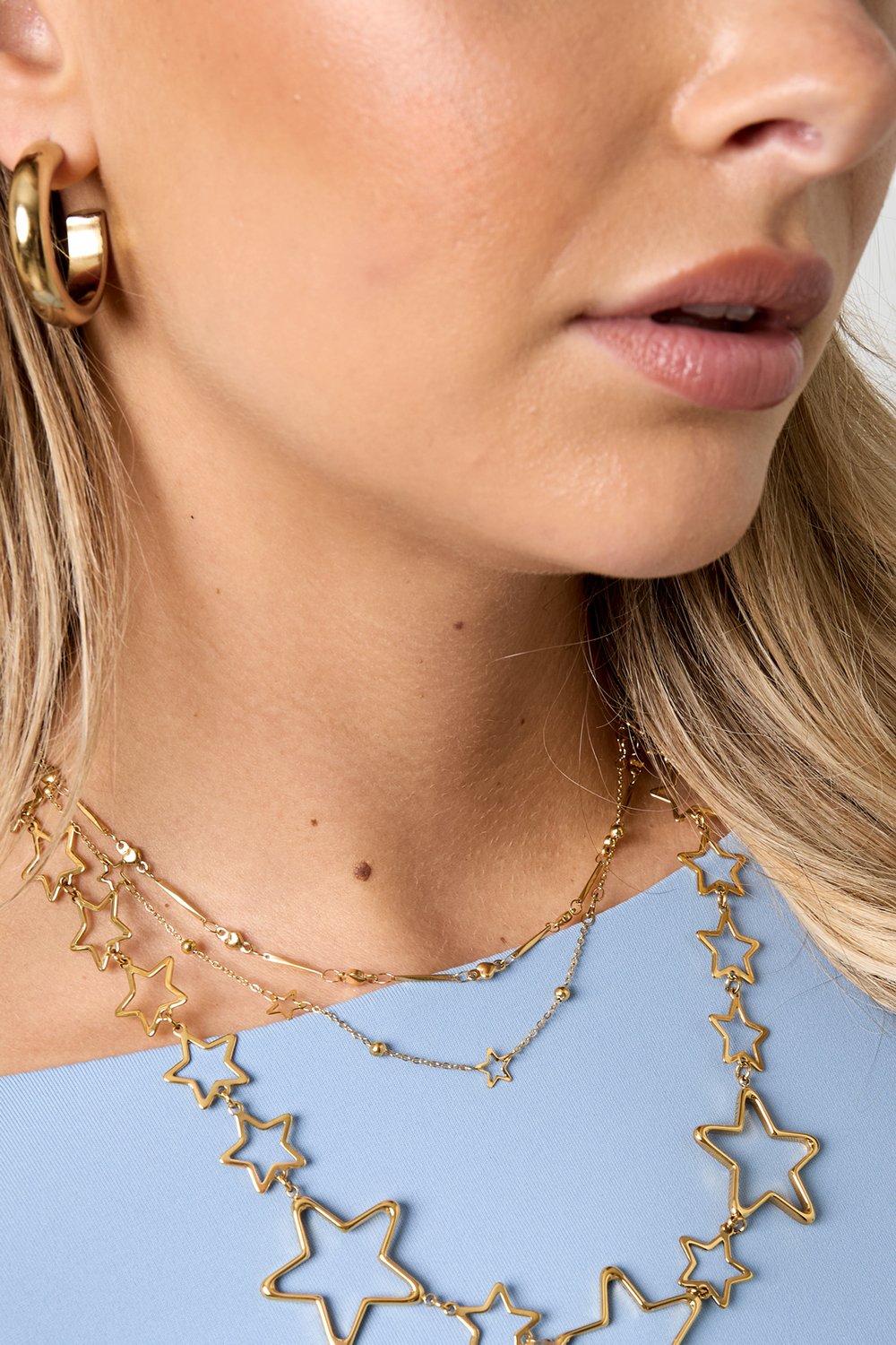 Chain Necklaces Star Casual Daily Simple Series Women's jewelry h5Picture3